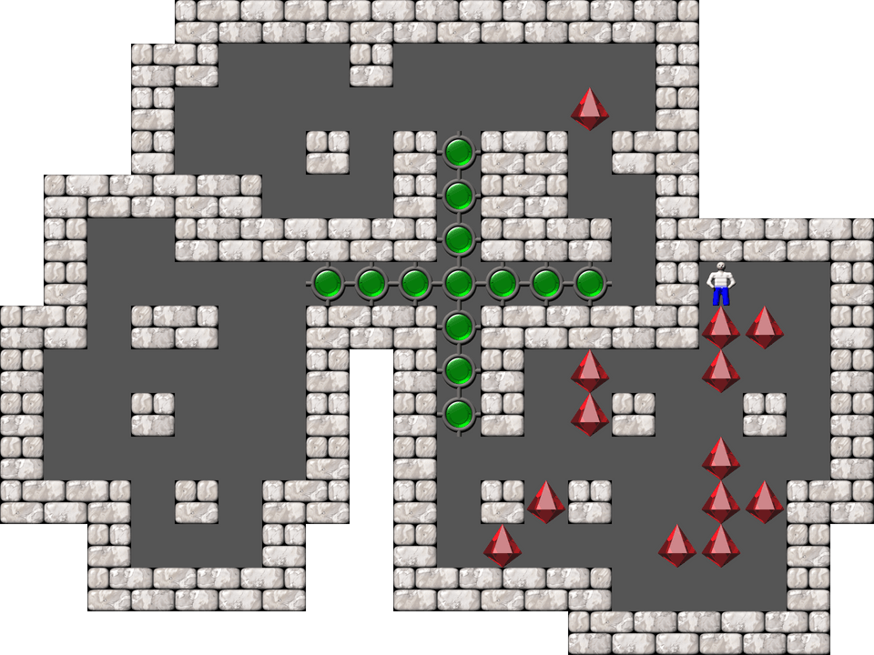 Sokoban Sonic 2 level 9